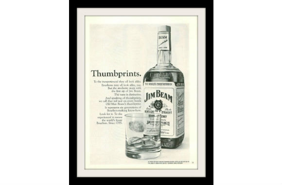 Vintage Jim Beam Whiskey Advertising Thick Pencils 1960s Never