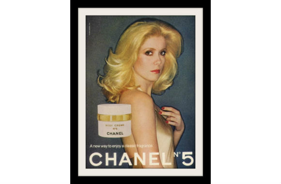 Buy Art for Less 'Chanel No 5' Framed Vintage Advertisement, Beige