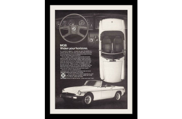 1980 MG MGB Original Car Advertisement Print Ad J300 